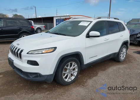 2017 Jeep Cherokee Latitude Fwd from USA, damaged, VIN 1C4PJLCB8HW527402